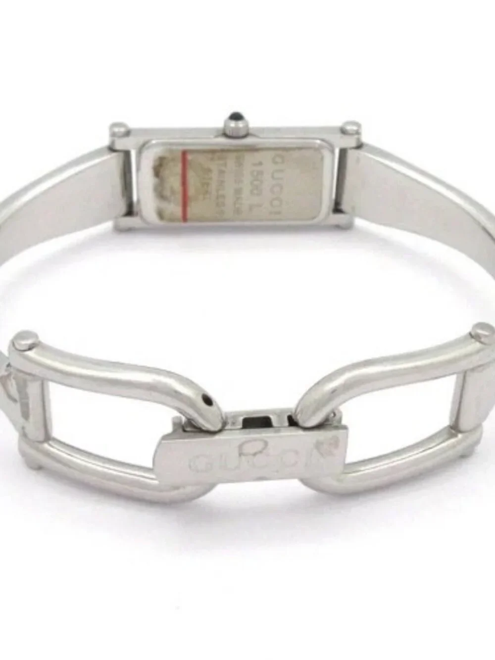 GUCCI 1500L 0****** Silver Women's Wrist Watch